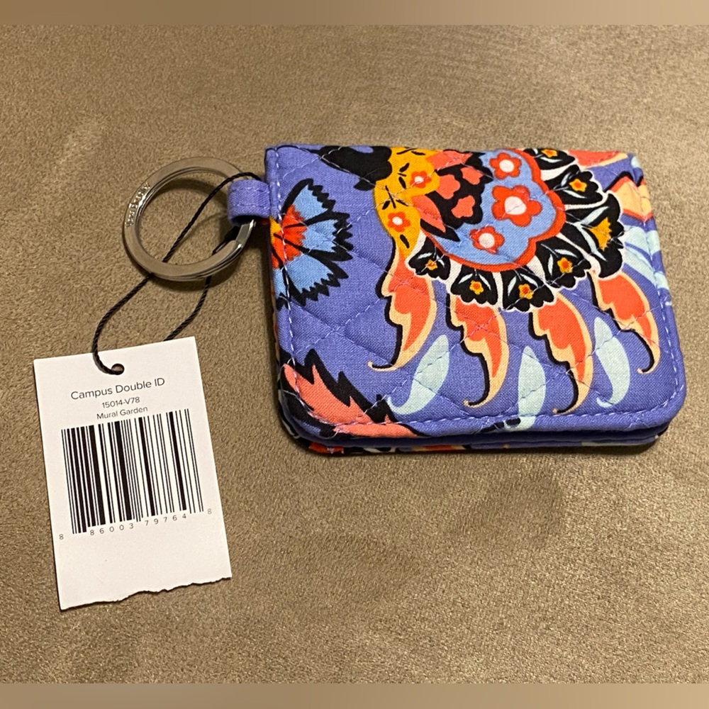 NWT Vera Bradley Campus Double ID Case - Picture 1 of 4